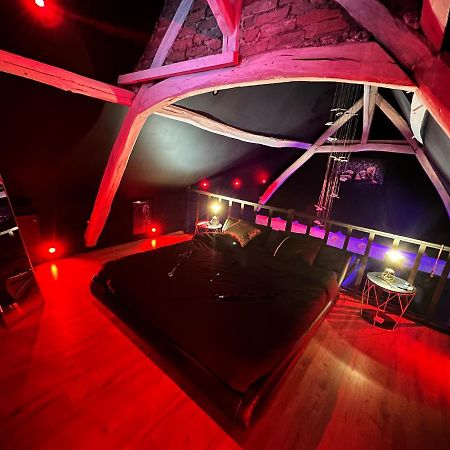Loveroom De Luxe - Theme 50 Nuances De Grey Maison Privative Spa Insolite Douchy-les-Mines المظهر الخارجي الصورة
